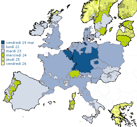 Dlai de livraison de l'article Carte d'Asie du Sud-Ouest