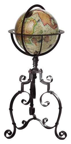 Globe Antique Mercator 1541 (reproduction) de AM.