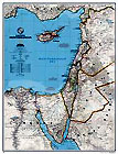 Laminated Variant of item: Mediterranean Sea (East) Map (ref. 0-7922-8562-X)