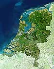 Netherlands Map from Planet Observer.