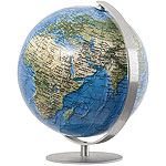 Variant of the Ting Duorama Mini Globe with a base in metal