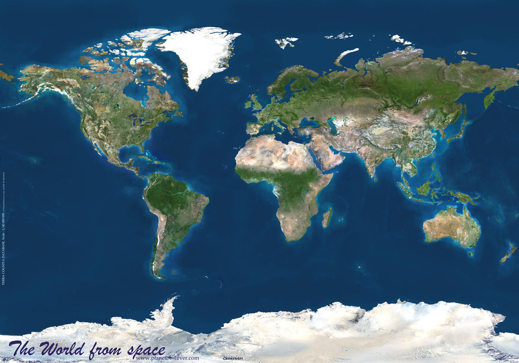 earth map satellite view