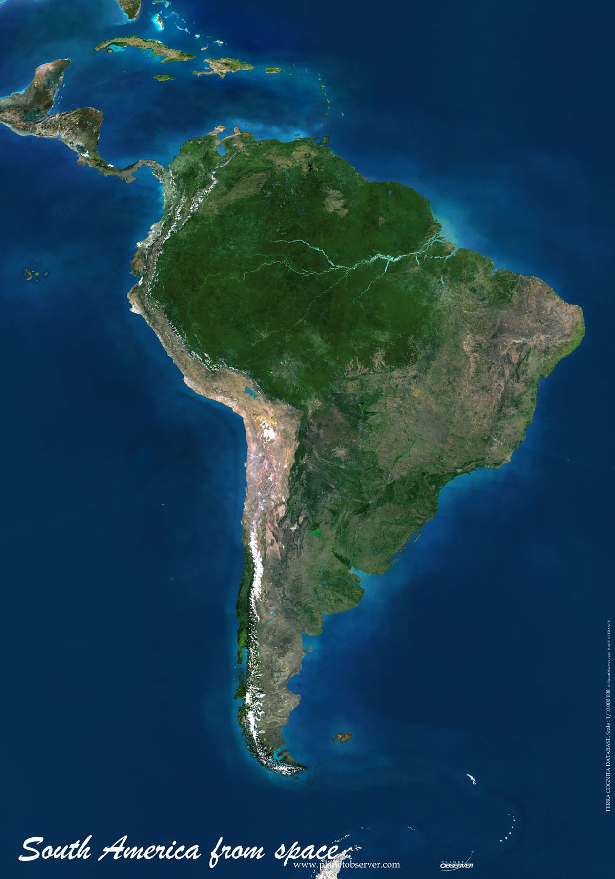 South America Map Or Map Of South America